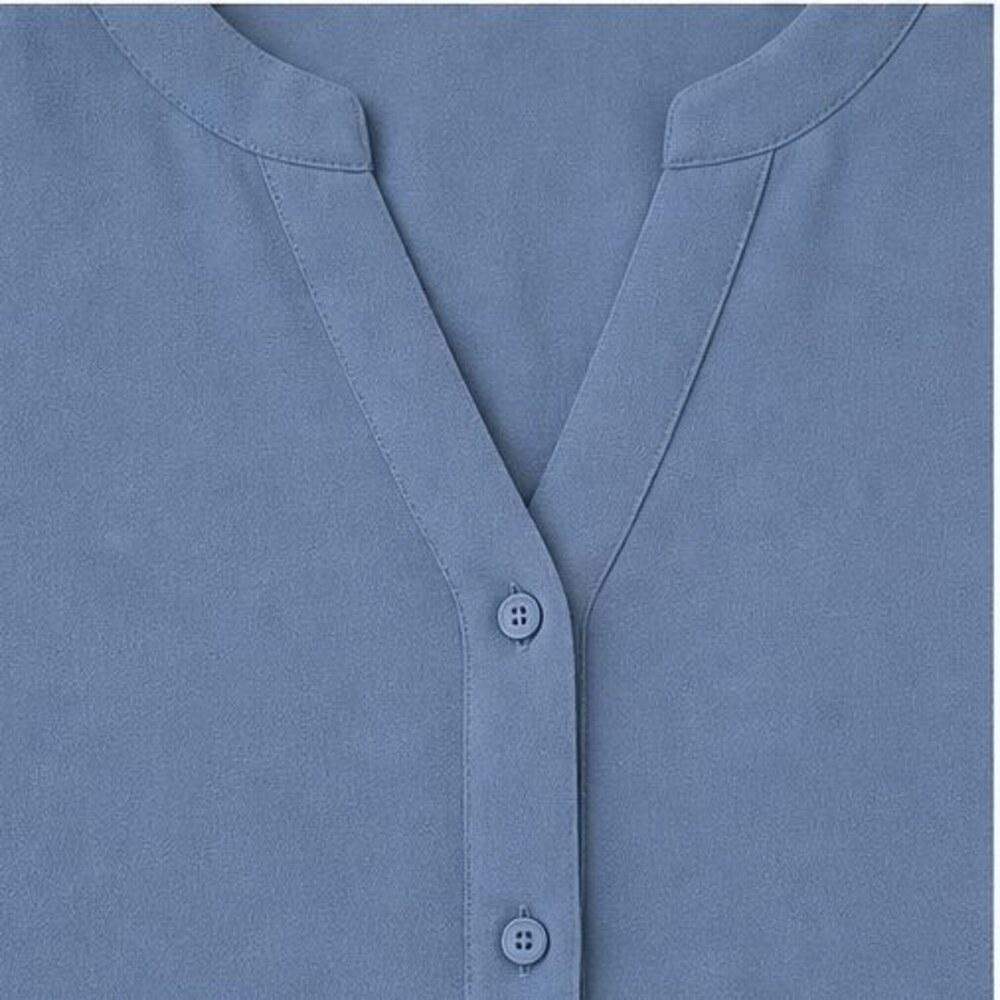 Blue Tunic Blouse - Picture 4 of 6